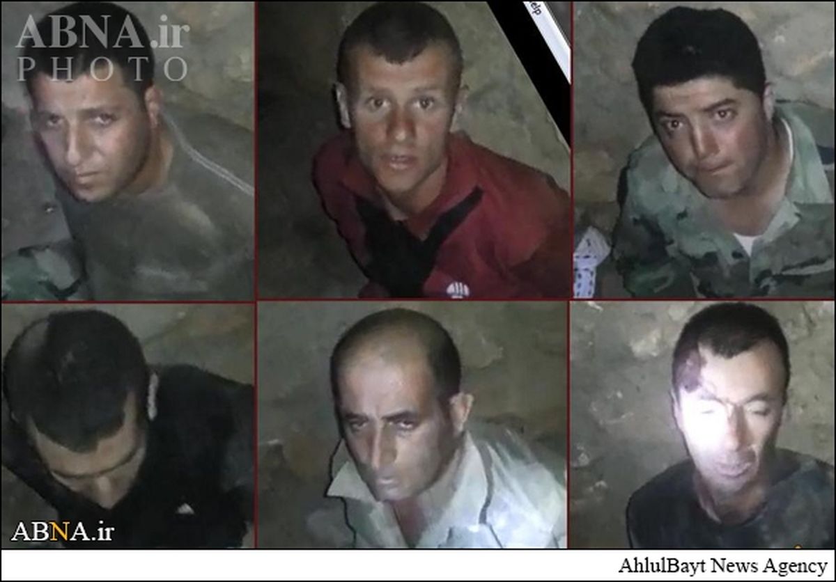 اسرای لبنانی در دست داعش/تصاویر