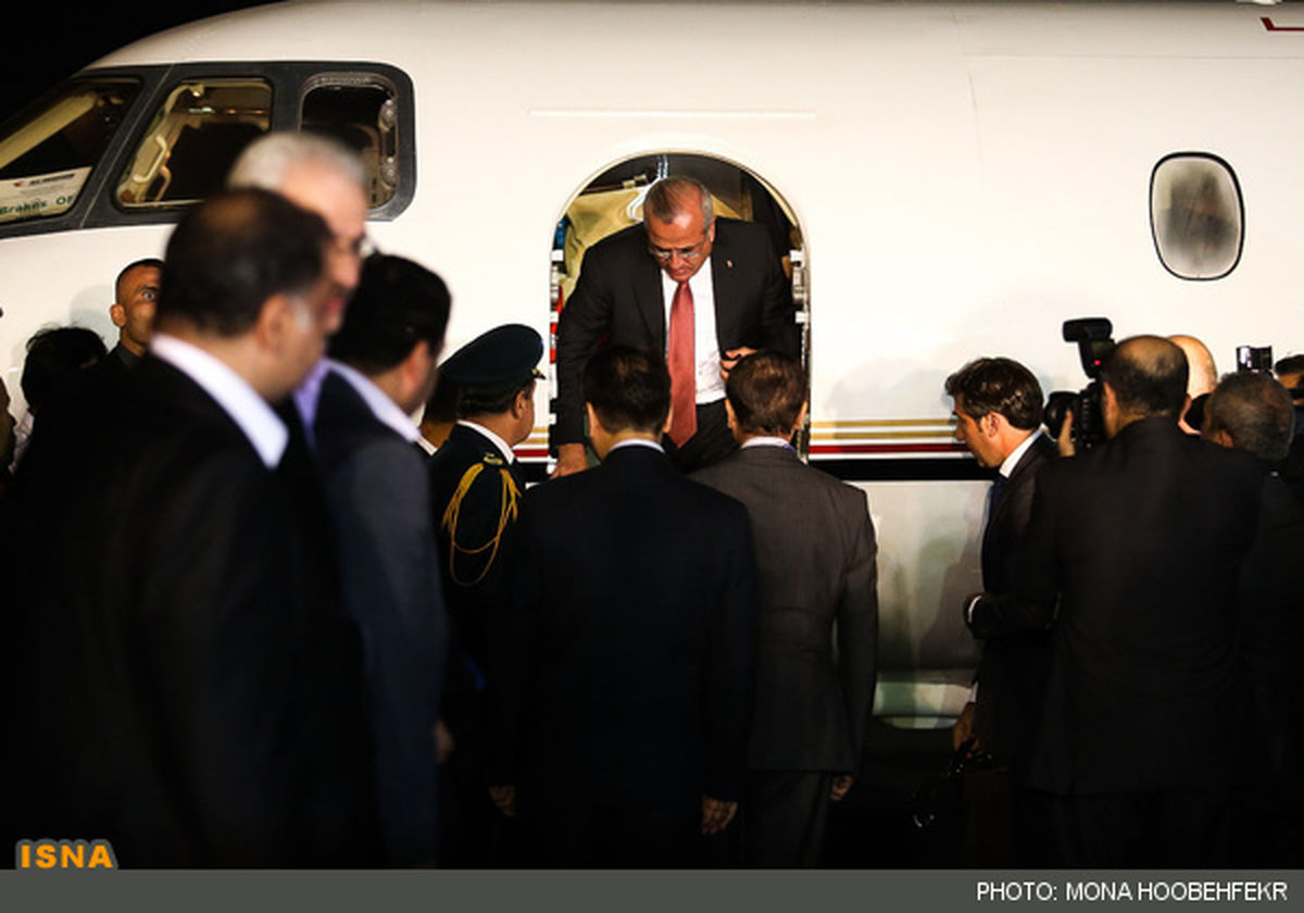 تصاویر/ ورود رییس جمهور لبنان به تهران