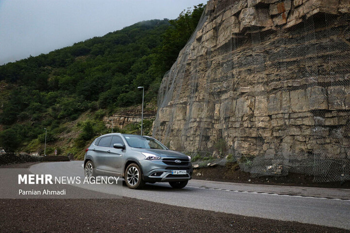 تردد در محور کندوان دو طرفه شد
