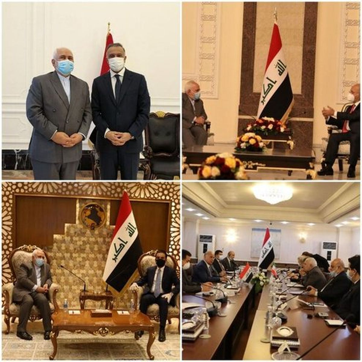 ظریف: روابط قوی با همه عراقی‌ها یکی از محورهای سیاست خارجی ایران است