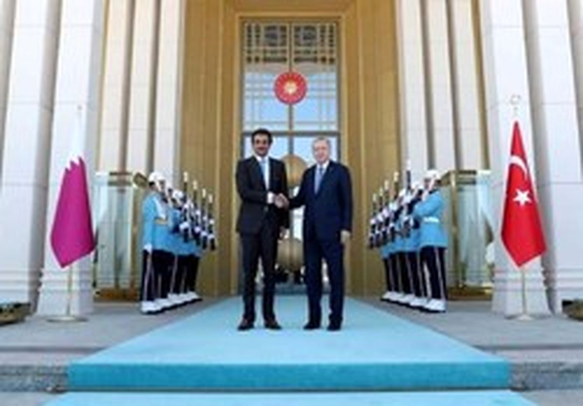امیر قطر «قصر پرنده» به اردوغان هدیه داد +عکس