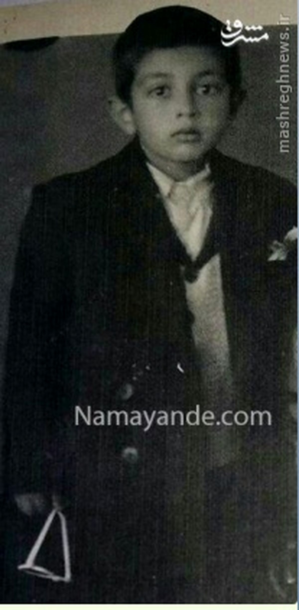 عکس: حدادعادل در 8 سالگی