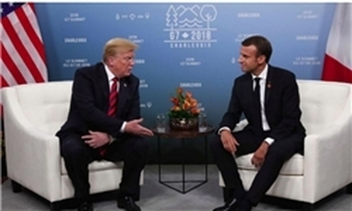 ماکرون ادعای ترامپ درباره بودجه نظامی ناتو را رد کرد