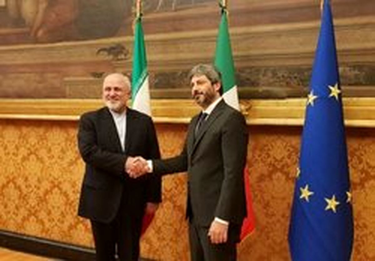 رایزنی ظریف در ایتالیا