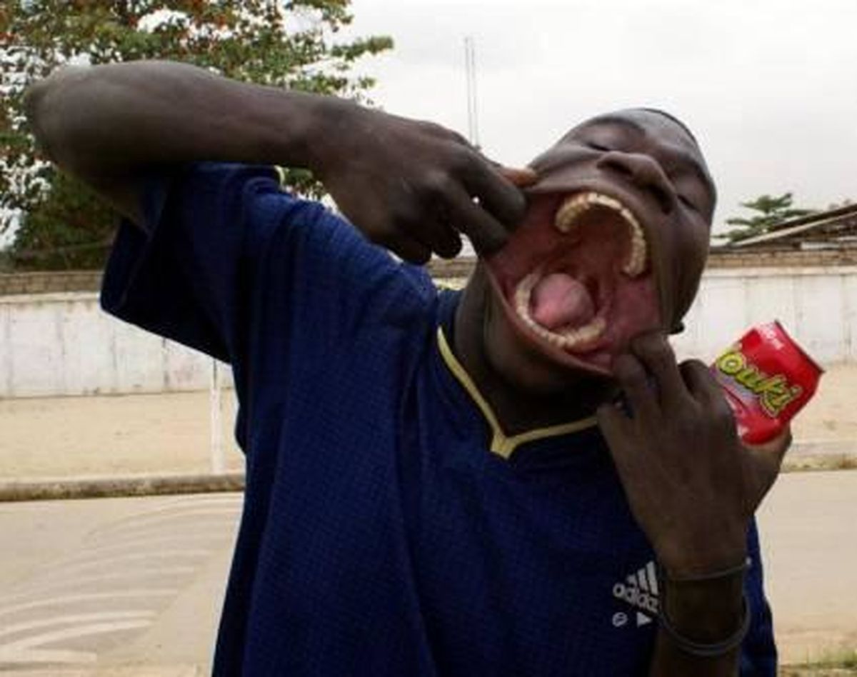 عکس/ گشاد ترین دهان جهان