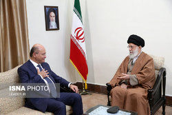 تصاویر: دیدار رییس جمهوری عراق با مقام معظم رهبری