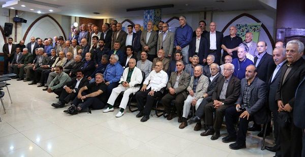 حمایت جمع كثيرى از پیشکسوتان ورزش از دکتر قالیباف +تصاویر