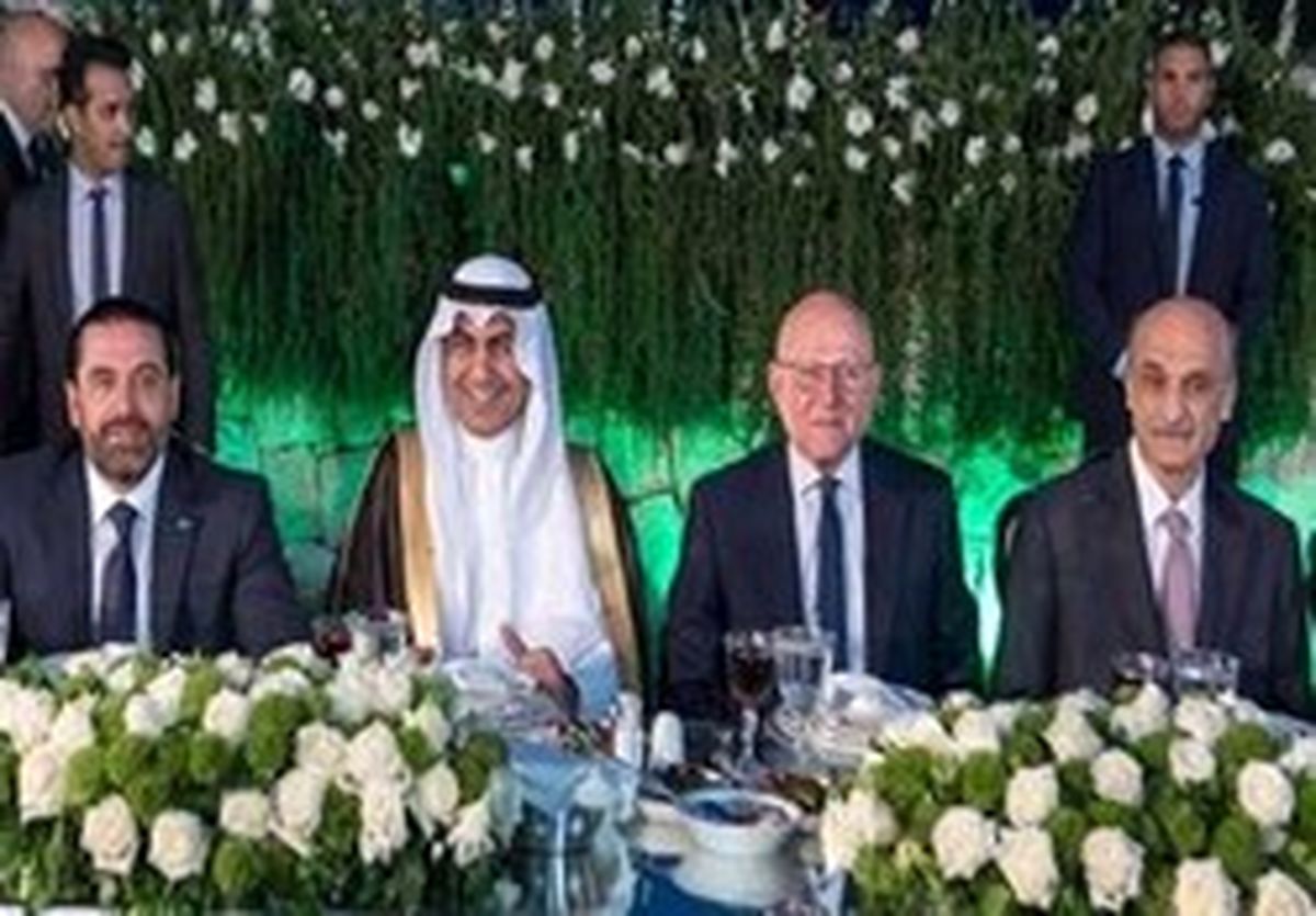 پشت پرده افطاری سیاسی سفیر سعودی  در لبنان +تصاویر