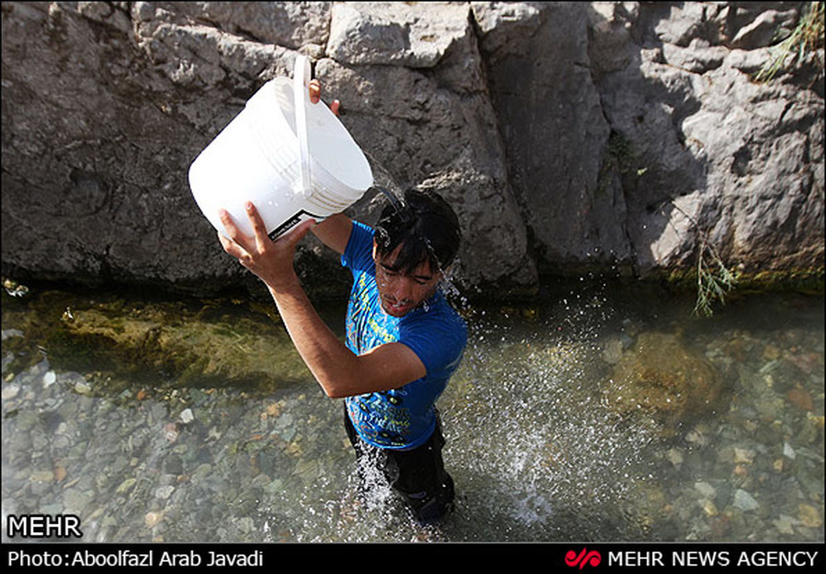 عکس/ فرار از گرمای تابستان