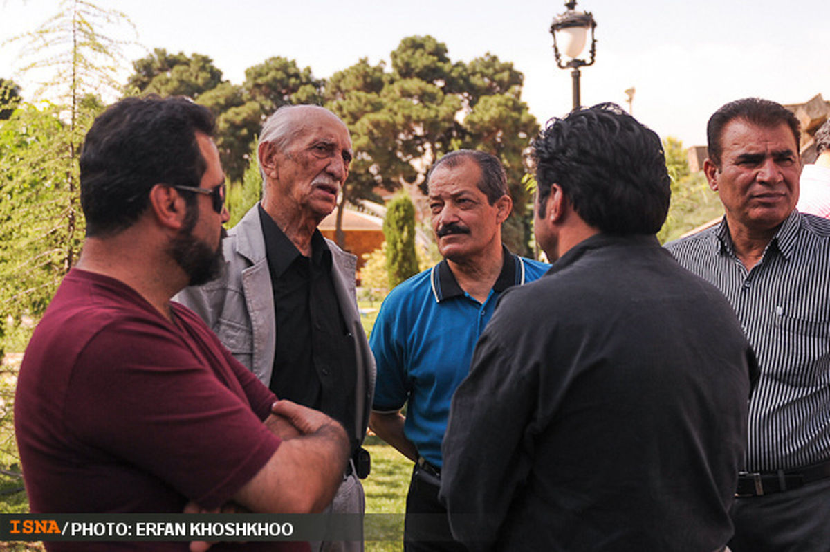 تصاویر/ تشییع پیکر مرحوم شاپور قریب