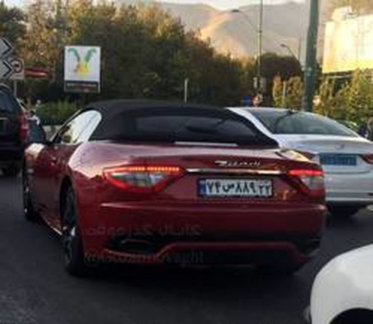 عکس: خودروی گرانقیمت مازراتی در تهران