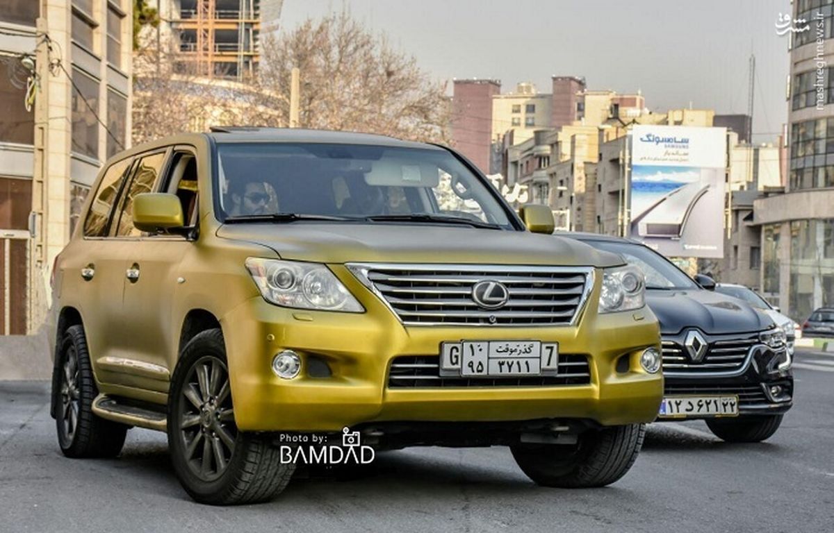 عکس: خاص‌ترین لکسوس در تهران