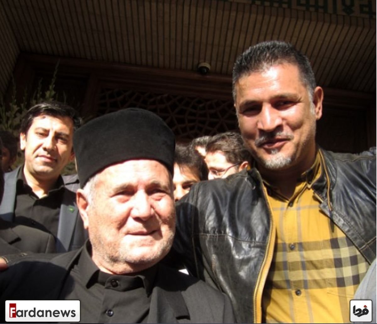 عکس:علی دایی در کنار مداح اردبیلی
