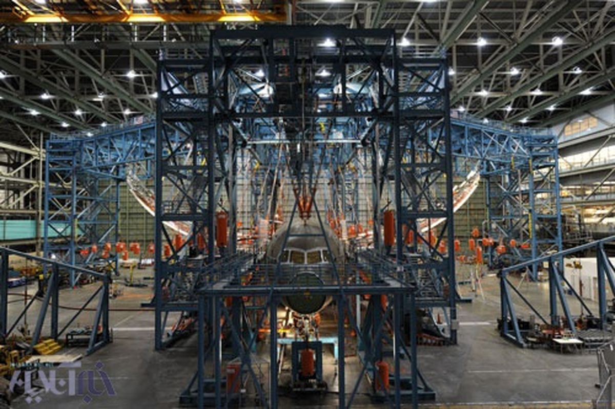 تصویر خارق‌العاده تست مقاومت بال‌های بوئینگ 787