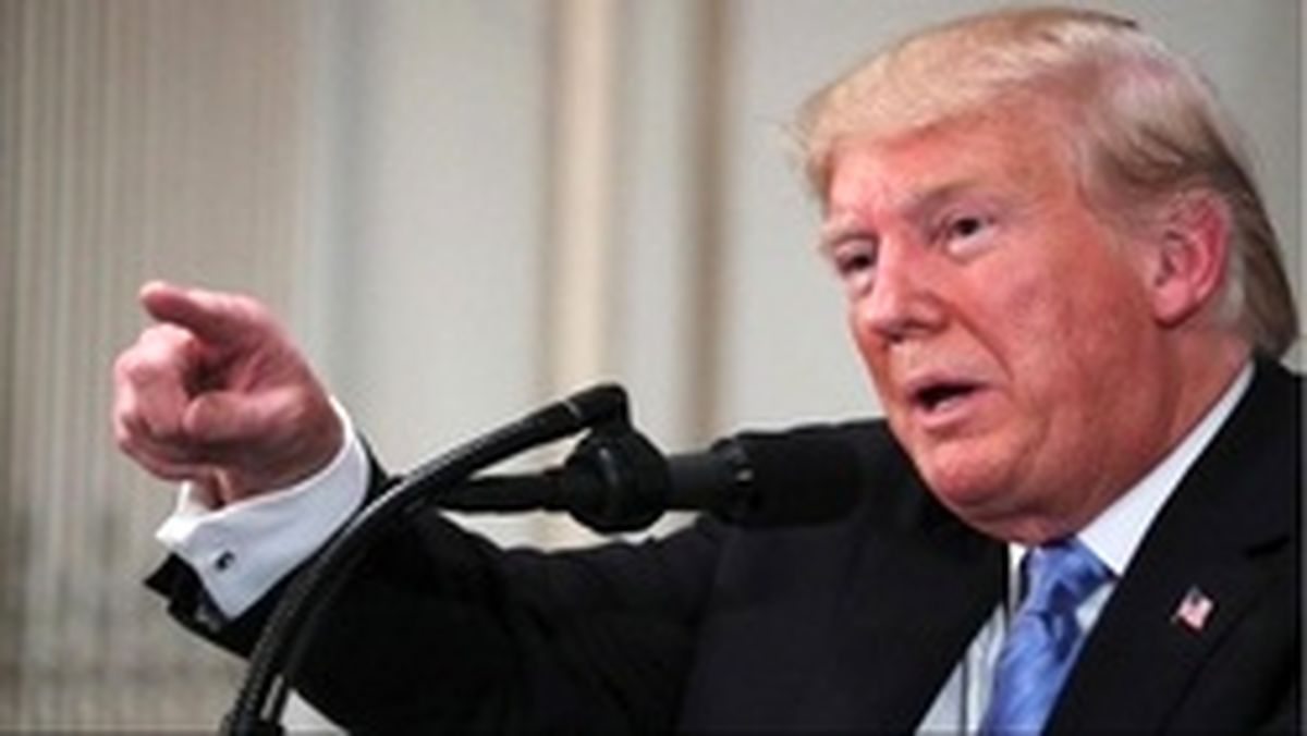 ترامپ یک خبرنگار را «آقای کُرد» خطاب کرد!