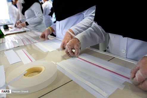 تصاویر: خط تولید کیت تشخیص فوری کرونا