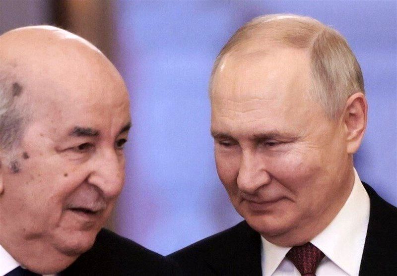 دیدار تبون با پوتین/ رایزنی درباره گسترش روابط روسیه و الجزایر