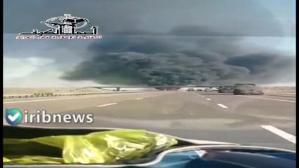 حمله به کاروان ارتش آمریکا در عراق +فیلم