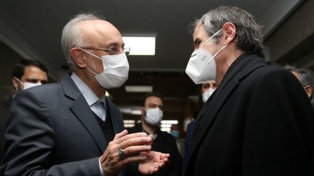 بازتاب سفر گروسی به تهران 