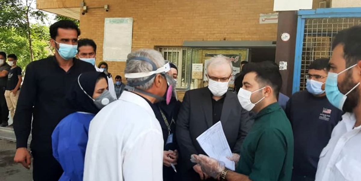 فیلم: بازدید سرزده وزیربهداشت از بیمارستان شهدای پاکدشت