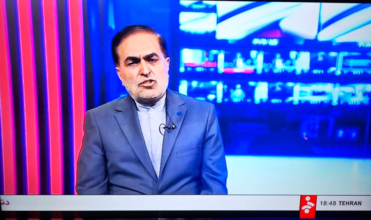  پخش زنده شبکه خبر تنها دقایقی بعد از حمله رژیم صهیونیستی روی آنتن برگشت