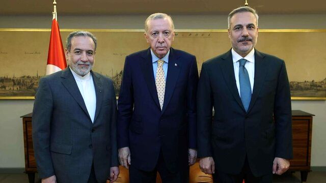 دیدار عراقچی با اردوغان