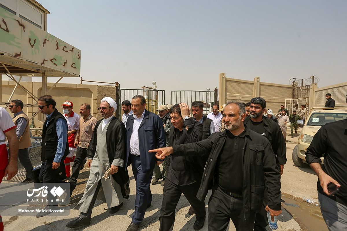 حضور دوباره مخبر در مرز مهران