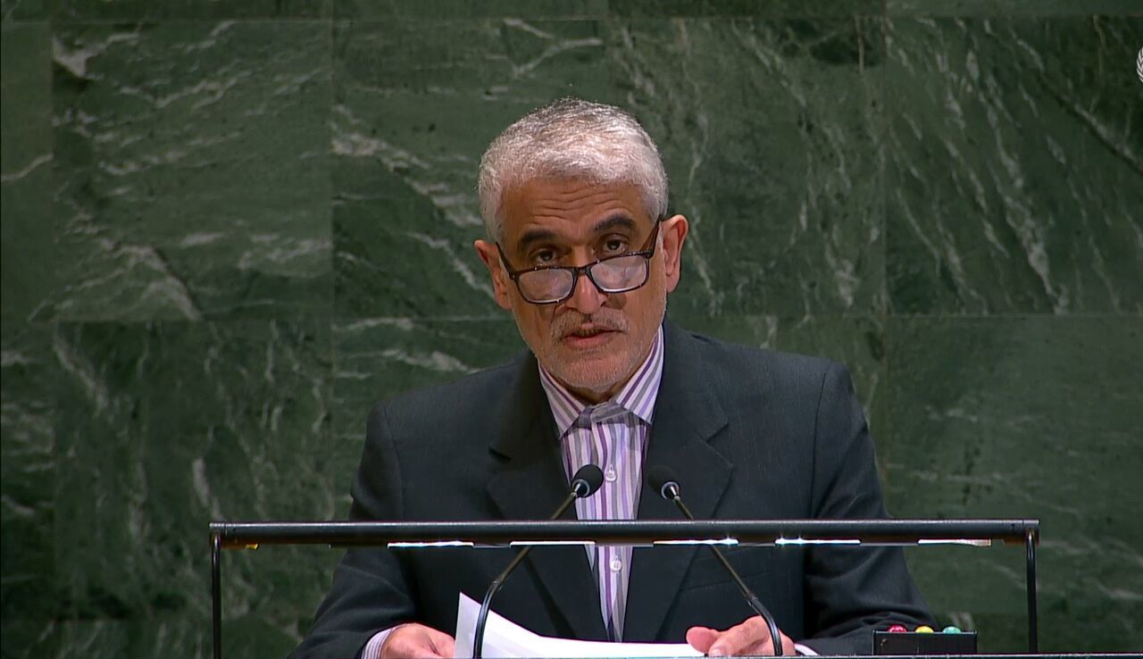 ایروانی: اقدامات قهرآمیز یکجانبه نقض حقوق بشر و حق توسعه است 