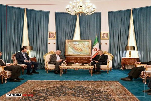 دیدار معاون سیاسی رئیس مجلس لبنان با «لاریجانی»