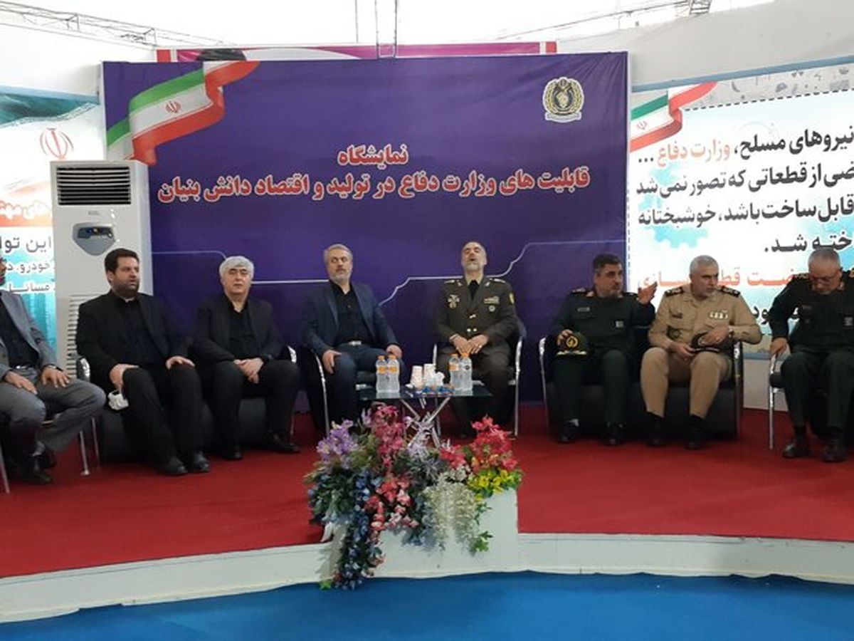 رونمایی محصول مشترک وزارت دفاع و ایران خودرو