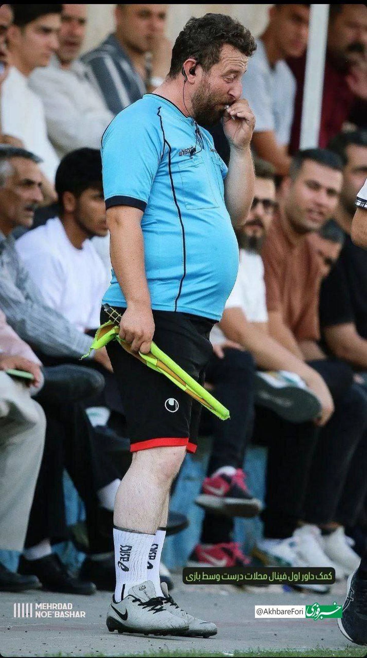 عجیب‌ترین کمک داور ایران +عکس