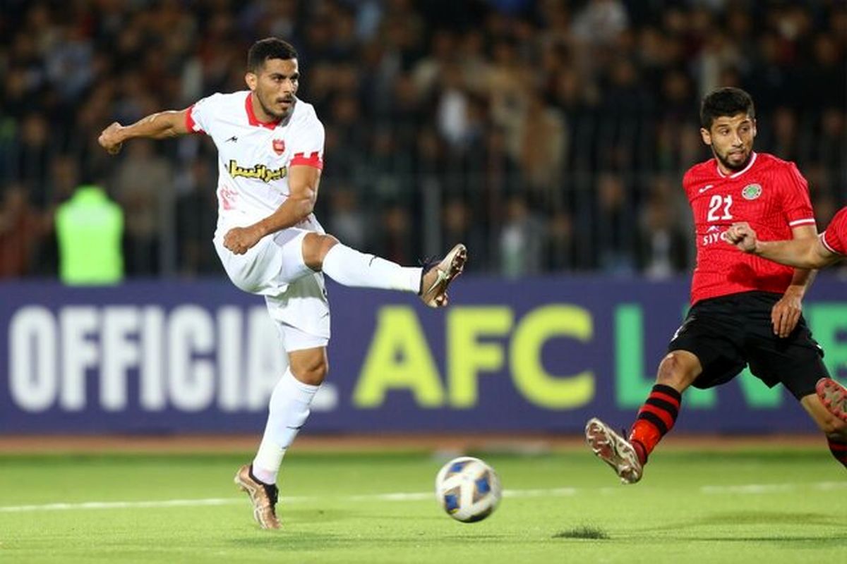 پایان بازی استقلال تاجیکستان 1 _ 1 پرسپولیس