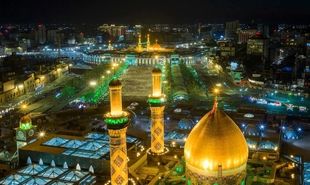 تصاویری از بین‌الحرمین در شب نخست محرم الحرام