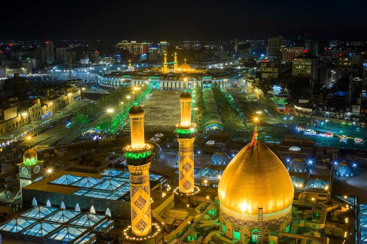 تصاویری از بین‌الحرمین در شب نخست محرم الحرام