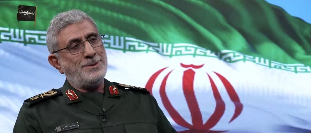 پیام عبری سردار قاآنی به ارتش اسرائیل + عکس