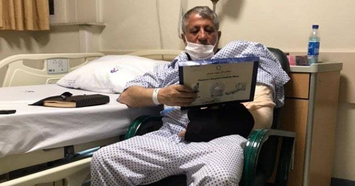 محسن هاشمی در بیمارستان بستری شد +عکس