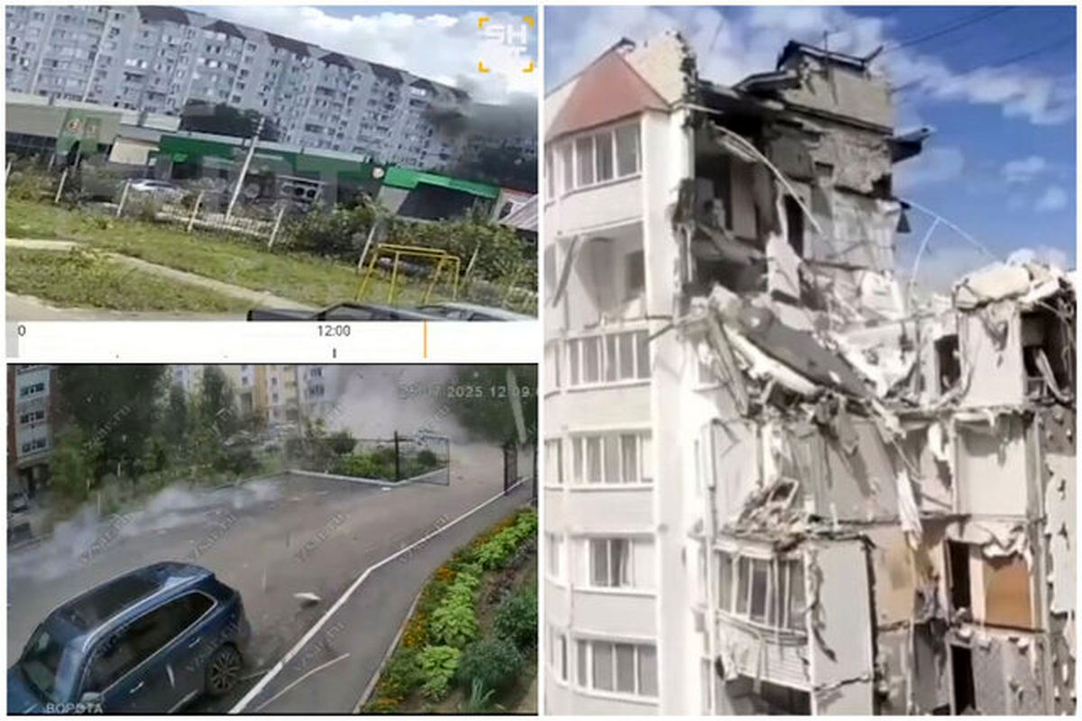 انفجار شدید گاز در «ساراتوف» روسیه