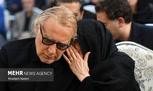 تصاویر: مراسم تشییع پیکر استاد «محمود فرشچیان» در اصفهان