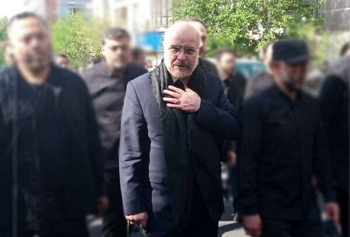 حضور قالیباف در مراسم گرامیداشت فرماندهان شهید قرارگاه مرکزی خاتم الانبیاء