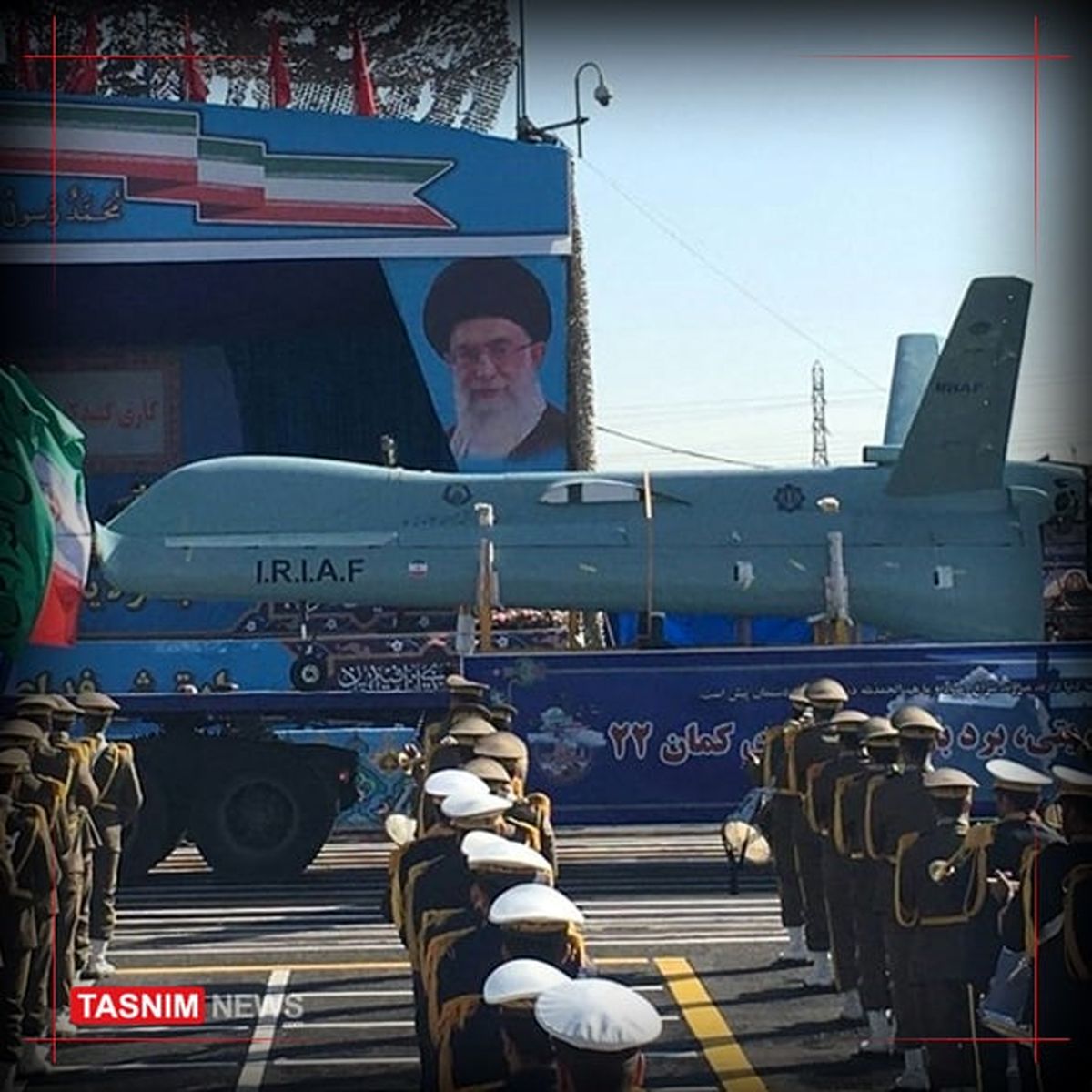 رونمایی از پهپاد «ابابیل ۵» +عکس