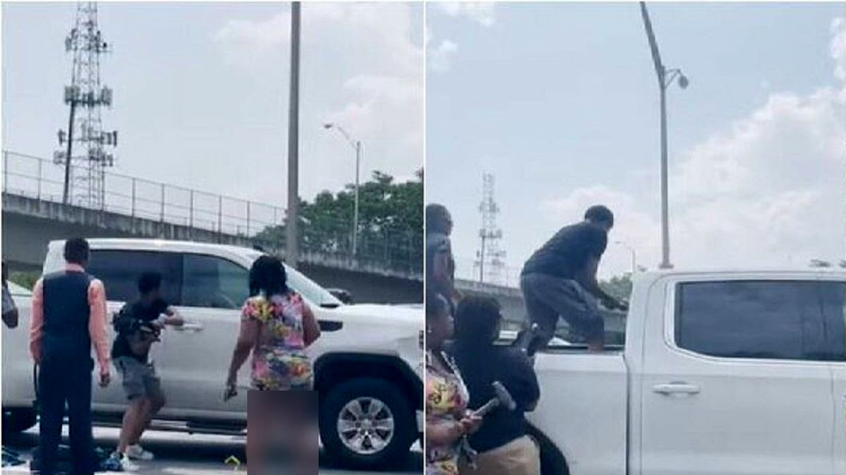 لحظه نجات راننده بیهوش محبوس در داخل خودرو +فیلم 