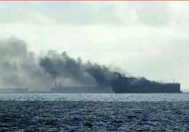 حمله پهپادی به یک نفتکش در دریای سیاه