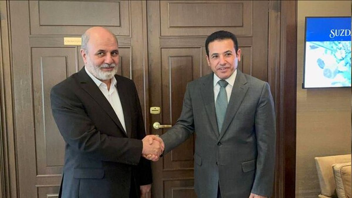 دیدار دبیر شورای عالی امنیت ملی با همتای عراقی/احمدیان: ایران علاقه‌مند به تداوم توافقنامه امنیتی مشترک با عراق است