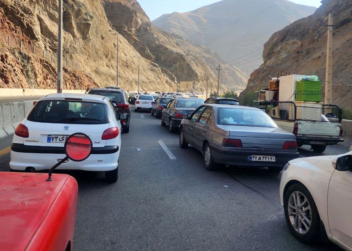 شوک روز عیدی به مسافران شمال | آزاد راه تهران شمال مسدود شد