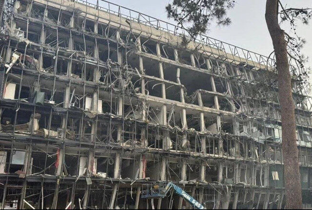 حمله موشکی ایران به مخفیگاه تولید بمب اتم اسرائیل | ساختمان موسسه وایزمن با خاک یکسان شد