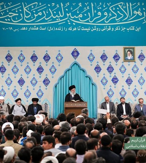 رهبر انقلاب: ان‌شاءالله نهال قرآنی روز به روز رشد بیشتری کند