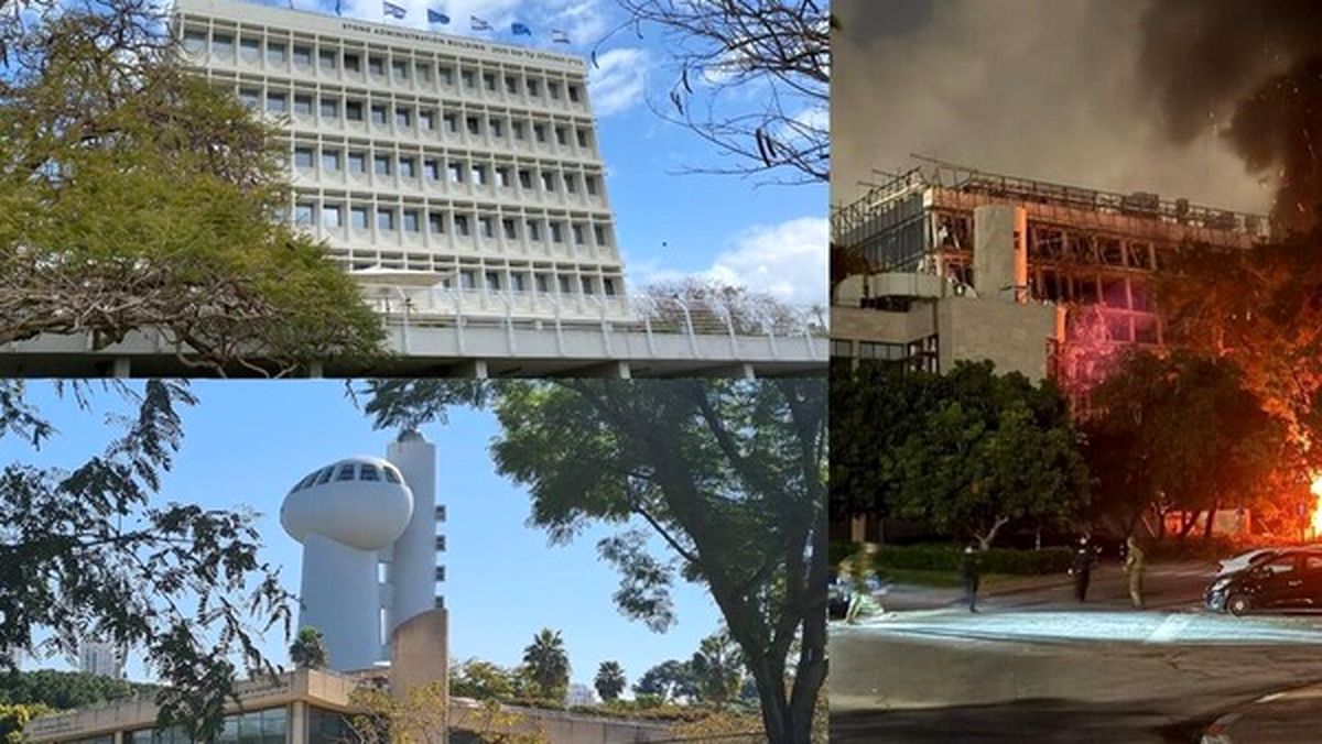 صهیونیست‌ها: ضربه دقیق موشک ایرانی، وایزمن را از پا انداخت