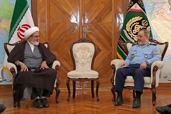 دیدار امیر نصیرزاده با رئیس سازمان قضائی نیروهای مسلح