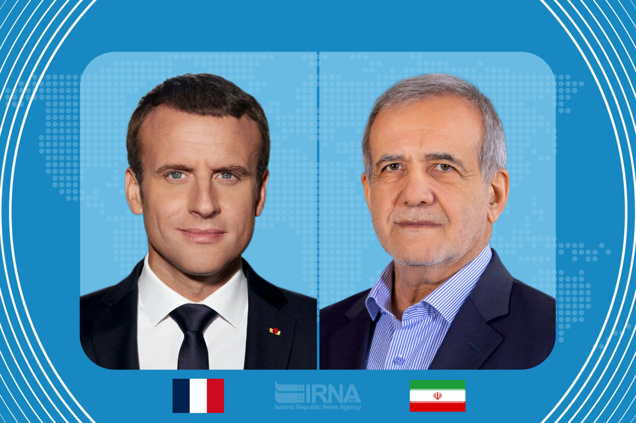 «مکرون» بدون محکوم کردن حملات آمریکا ؛ خواستار خویشتن‌داری حداکثری ایران شد