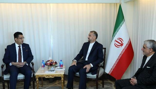 امیرعبداللهیان در دیدار وزیر خارجه سریلانکا چه گفت؟
